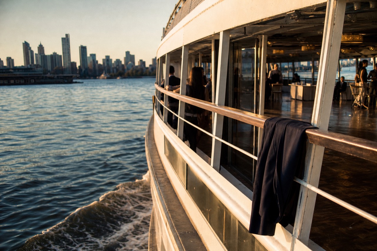Boston harbor dinner cruise dress code scene